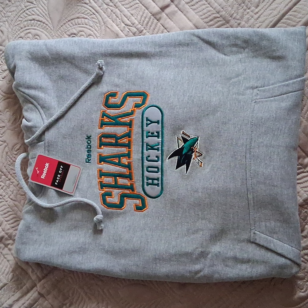 San Jose Sharks Hooded Sweatshirt - Picture 2 of 5